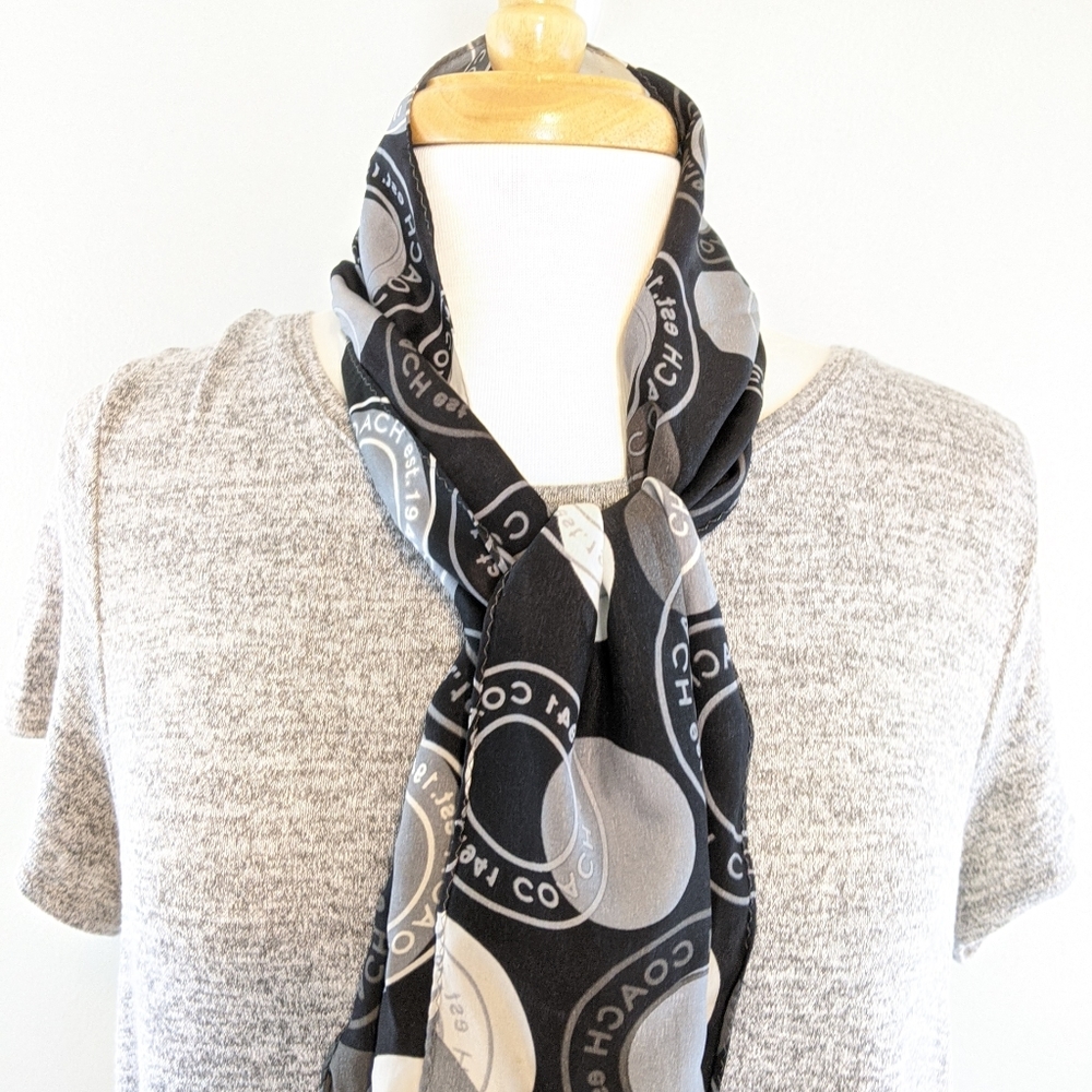 Coach Silk Scarf
